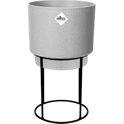 Elho květináč B.For Studio Round 22 cm šedý