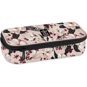 Ars Una Голям объл несесер Ars Una Flowery Pink
