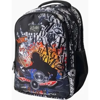 KAOS urban sound ученическа раница 2в1