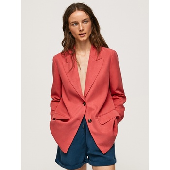 Pepe Jeans Тухлен дамски блейзър с голям размер Pepe Jeans Silvie Pepe Jeans | Oranzhev | ЖЕНИ | S