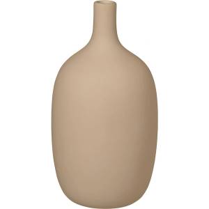 Blomus Бежова керамична ваза Nomad, височина 21 cm - Blomus (66176)