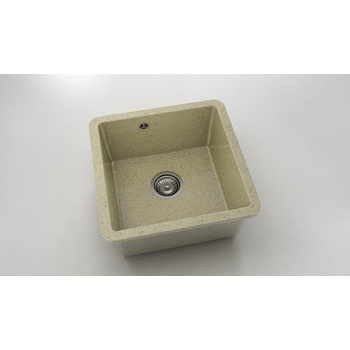 Image 1 of FAT Мивка за долно вграждане Vanguard 222, Granicite, 229 Sandcastle, с включен сифон