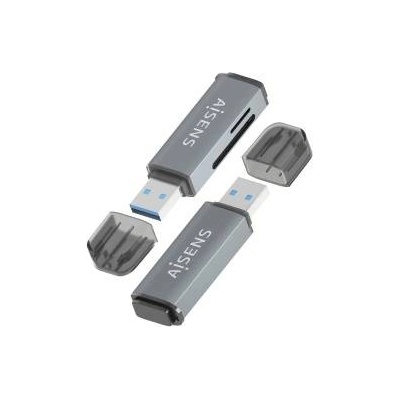 AISENS Четец за карти Aisens ASCR-2A09-GR Сив