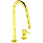 Ideal Standard Кухненски смесител Ideal Standard Gusto 218, матово златист, 2 елемента (BD422A2)