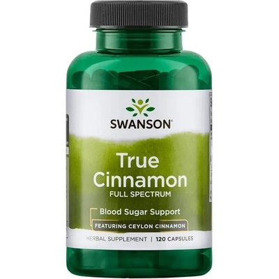 True Cinnamon, 120 капсули, Swanson (SW1752)