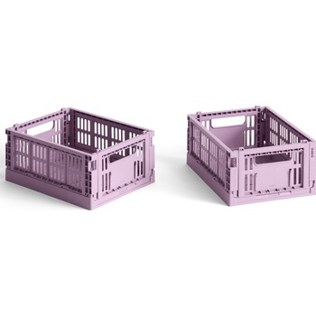 Hay Colour Crate Mini Кошници за съхранение, мръсно розово, 2 бр (AE358-A668-AC74)