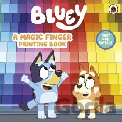 Bluey: A Magic Finger Painting Book - Bluey