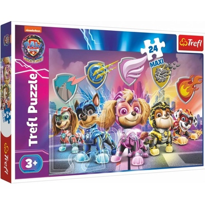Trefl MAXI Misia šteniat Tlapková patrola/Paw patrol v krabici 40x27x6cm 24 dielov