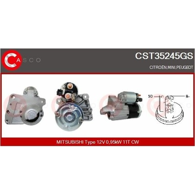 Štartér CASCO CST35245GS