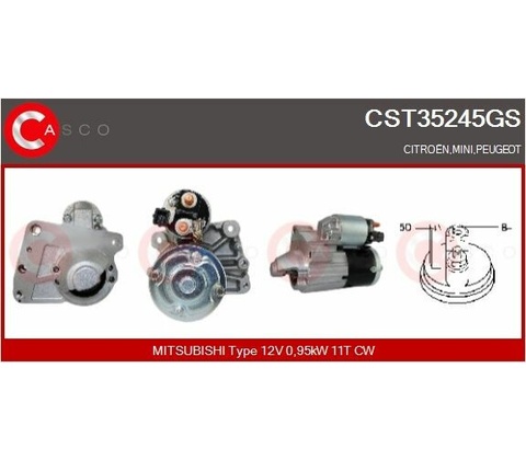 Startér CASCO CST35245GS