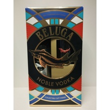 Vodka Beluga Noble Rocks 40% 0,7 l (dárkové balení 1 sklenice)