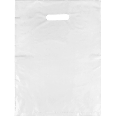Prima-obchod Igelitová taška 25x35 cm, barva 1 bílá