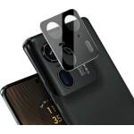 Techsuit Протектор на камерата за Motorola Edge 50 Ultra - Пълно стъкло на камерата - Черен