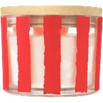 SOLVENT Import dod. PL Q Home свещ Peppermint Swirl Red 312 г