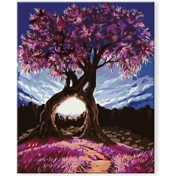 Zuty Maľovanie podľa čísel ROMANTICKÉ STROMY