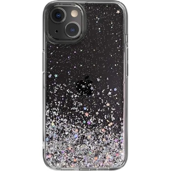 SwitchEasy Starfield Case - дизайнерски хибриден удароустойчив кейс за iPhone 13 (прозрачен)