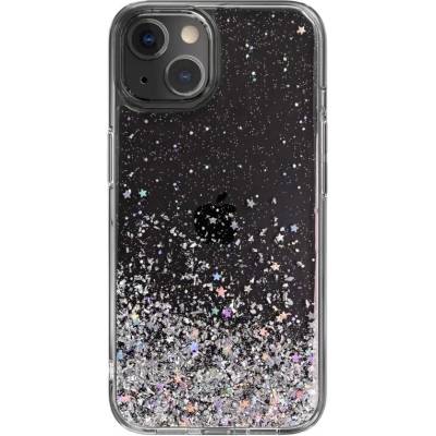 SwitchEasy Starfield Case - дизайнерски хибриден удароустойчив кейс за iPhone 13 (прозрачен)