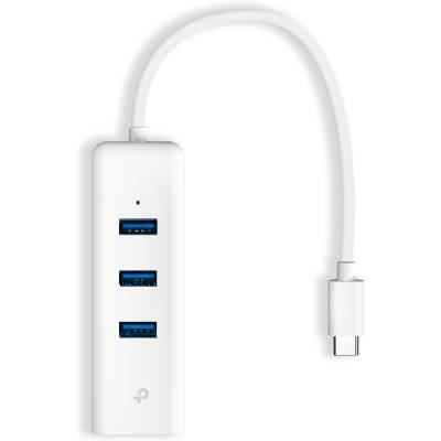 USB Type-C 3-портов хъб и гигабитов Ethernet адаптер TP-Link UE330C (UE330C)