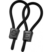 Electrastim x Mr. S Leather Prestige Electro-Sex Cock Loops, dvě unipolární elektrody na penis a varlata