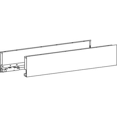 Hettich 9255019 AvanTech You boky 101/500 strieborné P
