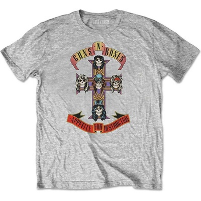 Guns N’ Roses Appetite for Destruction šedá