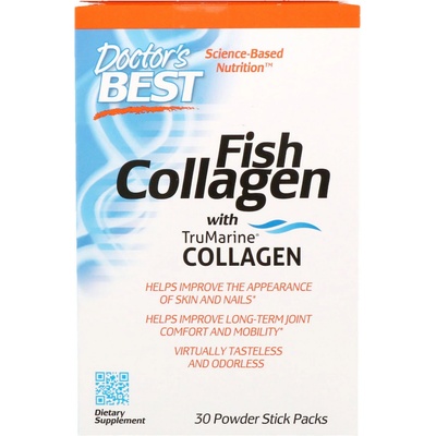 Doctor's Best Fish Collagen rybí kolagen 30 tyčinek