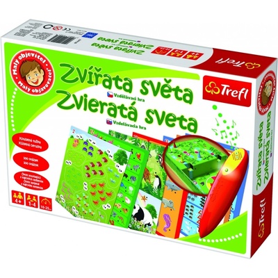 Trefl Edukačná hra Malý objaviteľ Zvieratká