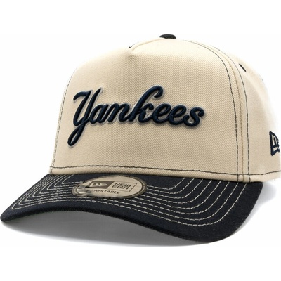 New Era MLB City Icon 9FORTY A-Frame NY Yankees Cream / Navy