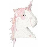 PartyDeco Foldable Piñata - Unicorn Head 41x48x10cm