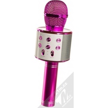 WSTER WS 858 Karaoke bluetooth mikrofon růžová