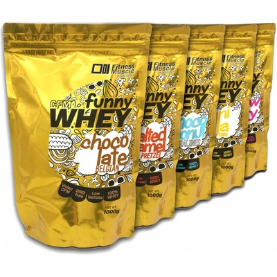 FitnessMuscle FUNNY CFM WHEY PROTEIN 1000 g