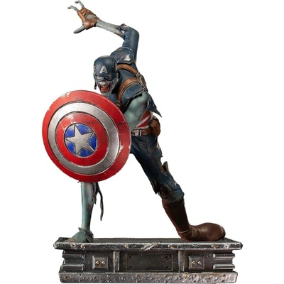 Iron Studios Ironstudios Marvel What If . . . 1 10 Art Scale Zombie Captain America
