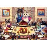 Art Puzzle - Puzzle Cat Family 260 - 260 piese