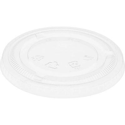 DUNI Viečko Flat No Hole RPET Transparent 41 47 59 cl