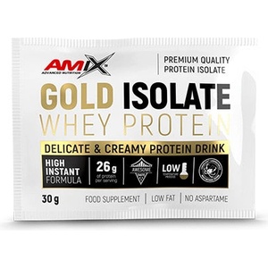 Amix Nutrition Златен суроватъчен протеин изолат / 30 г - Шоколад с фъстъчено масло / 30 г