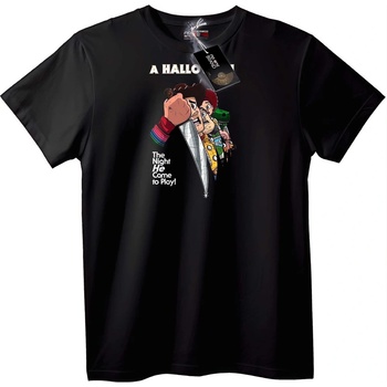 NOONEBRAND Тениска Halloween нощ - XL, Black