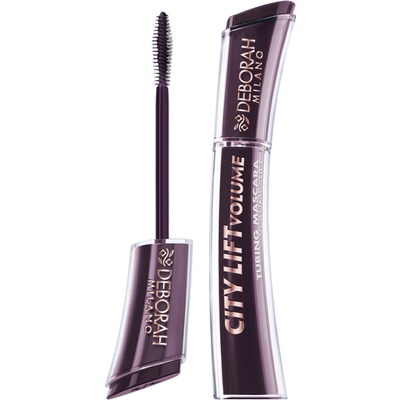 Deborah Milano tubing řasenka City Lift Tubing Mascara Volume & Lift Burgundy 11 ml