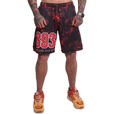 Yakuza šortky pánske Varsity Mesh MSB 24017 black čierna