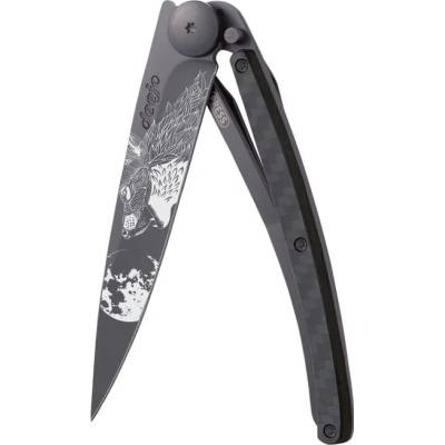 Deejo 1GC104 Tattoo BLACK CARBON Ultraľahký so rúčkou z karbónu a tetovaním
