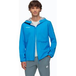 Mammut Ducan Light HS Мъжко дъждобран с качулка ледниково синьо