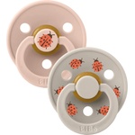 BIBS Залъгалки Bibs - Studio Color, Ladybug/Blush, 6-18 м, 2 броя (12025101) - ozone
