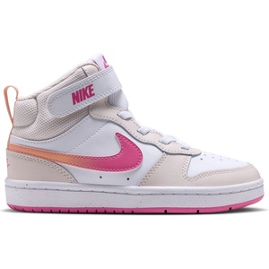 Nike Детски обувки Nike Court Borough Mid 2 Little Kids Shoes - Phantom/Pink