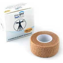 KineMAX Cohesive 2,5 cm x 4,5 m elastické samofixační obinadlo 1 ks tělové