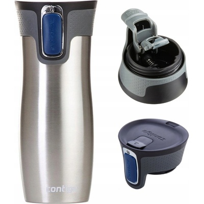 Contigo termohrnček West Loop 2.0 strieborný 470 ml