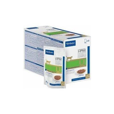 VET HPM Urology Dissol.&Prev. Wet Food U Cat, 12x85 g