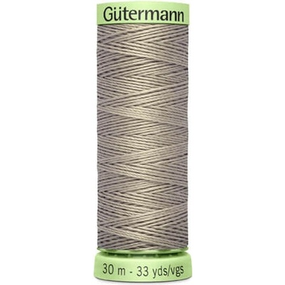 Nit PES Gütermann JEANS - extra silná 30 (30m) barva 132 - šedá