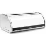 Brabantia Кутия за хляб Brabantia Roll Top 646881, 16 л, 44.5х26 см, Лека и здрава конструкция, Инокс (646881)