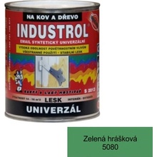 Industrol S 2013 Vrchná syntetická farba, 5080 zelená hrášková 0,75l