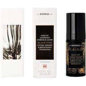 KORRES Фон дьо тен Черен бор с лифтинг и озаряващ ефект BPF3 , Korres Black Pine Lifting, Firming & Brightening Foundation BPF3 30ml