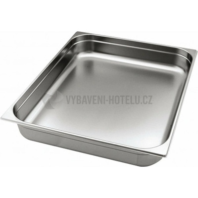 Gastronádoba GN 2/1 plná nerezová 18 l, 650 x 530 x 6,5 cm 3140013